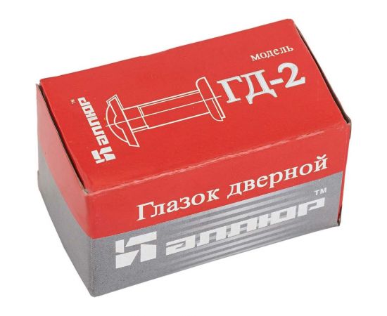 Дверной глазок Аллюр ГД-2 БШт 35-50 мм, d=14 мм, хром 1514 – изображение 3