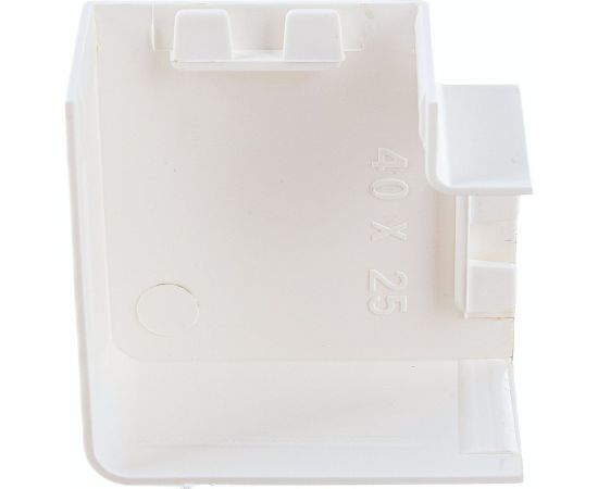Поворот EKF 90 градусов 40х25 4 шт Plast PROxima Белый abw-40-25x4 – изображение 3