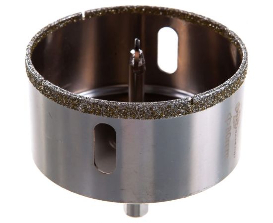 Коронка алмазная по керамике и кафелю с центрирующим сверлом (80 мм) TRIO-DIAMOND 400080 – изображение 4