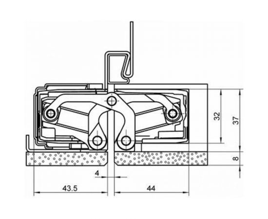 Скрытая петля SIMONSWERK Tectus TE 640 3D A8 F1 67570 – изображение 4