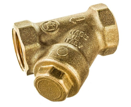 Сетчатый фильтр Giacomini R74A, 1/2, В, PN, бар-16, латунь R74AY103 – изображение 4