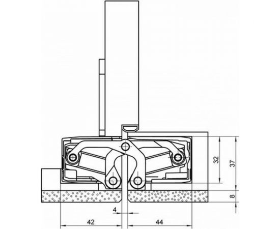 Скрытая петля SIMONSWERK Tectus TE 640 3D A8 F1 67570 – изображение 5