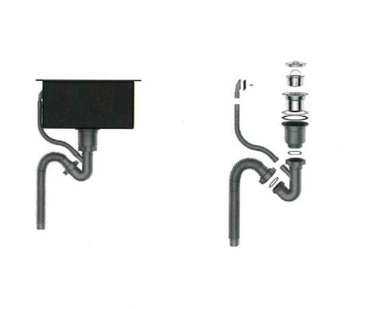 Кухонная мойка GERHANS K35848B-R – изображение 5