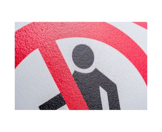 Табличка Контур Лайн 200х200 Проход запрещён 12FC0111 – изображение 5