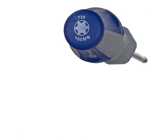 Отвертка с подвесом Torx Tamper-30х100 мм КОБАЛЬТ Ultra Grip CR-V 910-089 – изображение 6