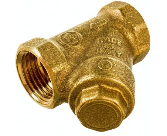 Сетчатый фильтр Giacomini R74A, 1/2, В, PN, бар-16, латунь R74AY103 – изображение 6