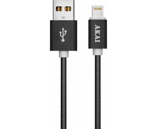 Дата-кабель AKAI USB 2.0 8-pin Apple Lightning черный CE-604B – изображение 9
