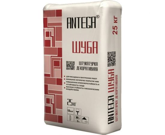 Штукатурка декоративная Шуба (25 кг; 2 мм) ANTEGA ANT-7023 