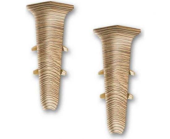 Угол внутренний для плинтуса 85 мм DECONIKA 221 Дуб янтарный, 1 шт. Д-П85-В-Ф2 221 ДУБ ЯНТ 