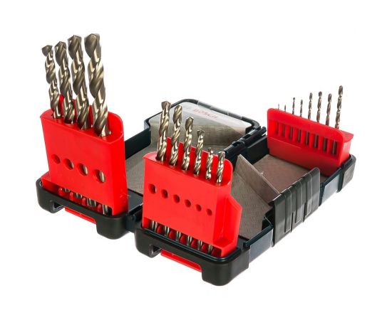 Набор из 18 сверл по металлу HSS-G 1-10 мм TOUGH BOX Bosch 2607019578 