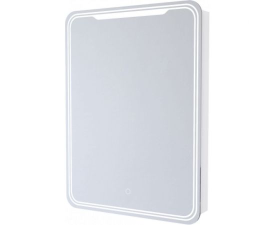 MIXLINE Зеркало шкаф ""ВИКТОРИЯ"" 600*800 ШВ левый, сенсорный выкл, светодиодная подсветка 547258 