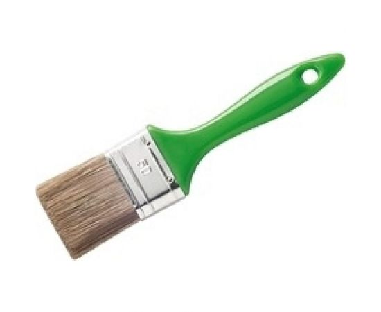 Плоская кисть MAKO смесь полиэстер и натуральной щетины, для работ с пропитками по дереву и лазурями 354330 