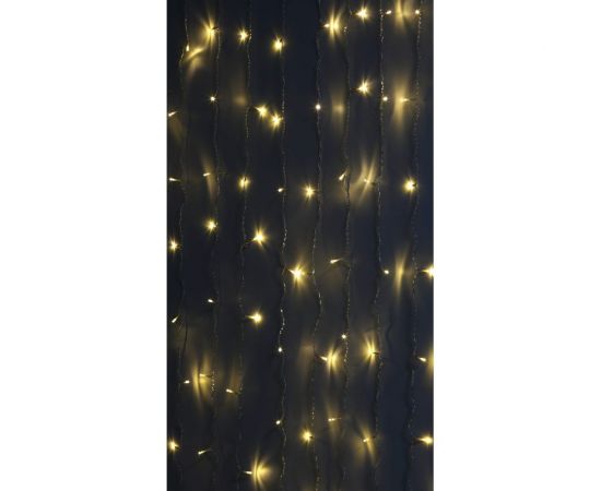Гирлянда ЭРА ENOZ2B Дождь, занавес, 1мх2м, теплый свет, 96 LED, 24V, IP44 Б0041908 