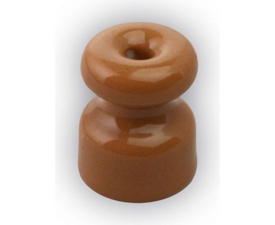 Керамический ретро изолятор Retrika бронзовый, 20 шт RI-02204-20 