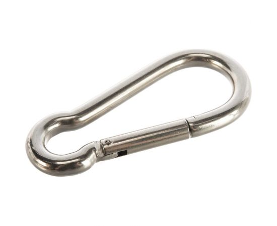 Усиленный карабин ЕВРОПАРТНЕР 11х120, нержав. сталь, 1 шт. G1 5411 