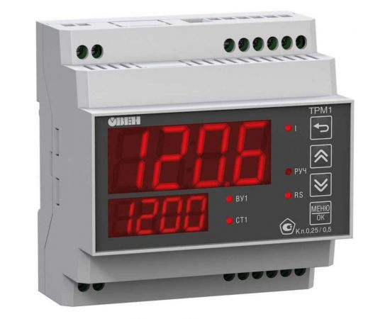 Микропроцессорный измеритель-регулятор ОВЕН ТРМ1-Д.У2.Р, арт. 00000 111868 