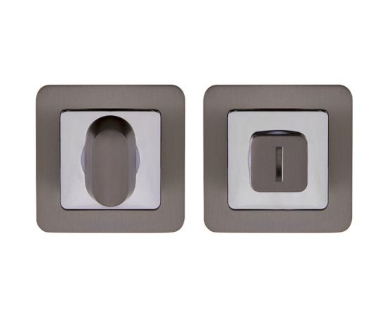 Поворотная ручка PUNTO BK6 QR GR/CP-23 графит/хром 34707 