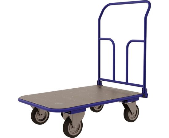 Тележка RUSKLAD платформенная со складной ручкой (система складывания ручки - педаль) ТПСР 5 ФЛ П (700x1200) 