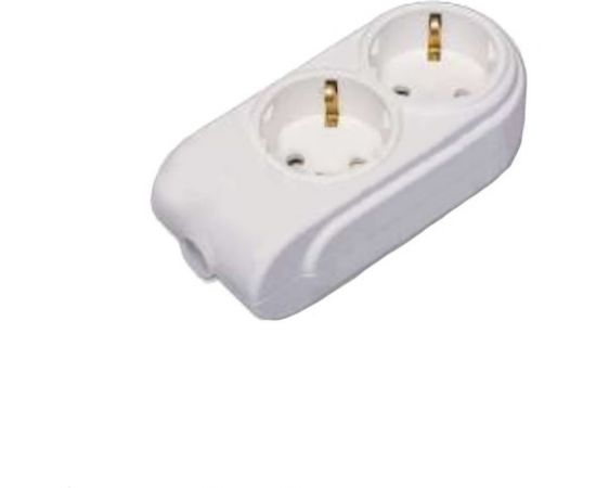 Колодка удлинителя Makel 2-м с заземлением защитные шторки N2210000 