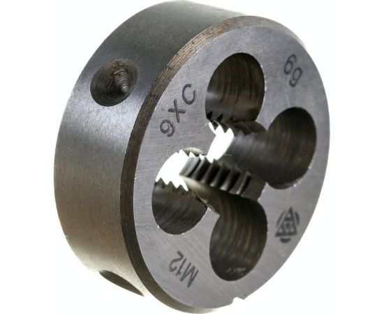 Плашка Волжский инструмент М12х1.75 в ПВХ-упаковке 3704009 