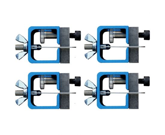 Комплект стыковых сварочных зажимов WIEDERKRAFT 4 шт WDK-65943 