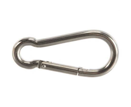 Усиленный карабин ЕВРОПАРТНЕР 11х120, нержав. сталь, 1 шт. G1 5411 – изображение 2