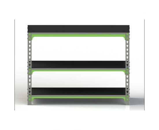 Стол-верстак 950x1500x400 (две полки) SVPII951540 – изображение 2