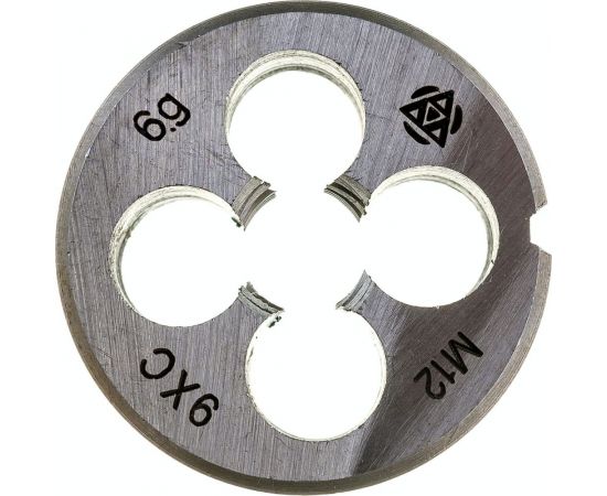 Плашка Волжский инструмент М12х1.75 в ПВХ-упаковке 3704009 – изображение 2