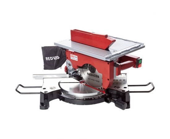 Универсальная торцовочная пила REDVERG RD-MSU255-1200 6614998 – изображение 2