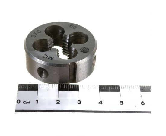 Плашка Волжский инструмент М12х1.75 в ПВХ-упаковке 3704009 – изображение 3