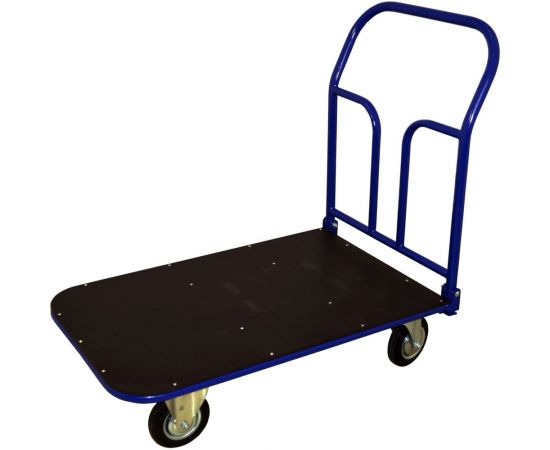 Тележка RUSKLAD платформенная со складной ручкой (система складывания ручки - педаль) ТПСР 5 ФЛ П (700x1200) – изображение 3