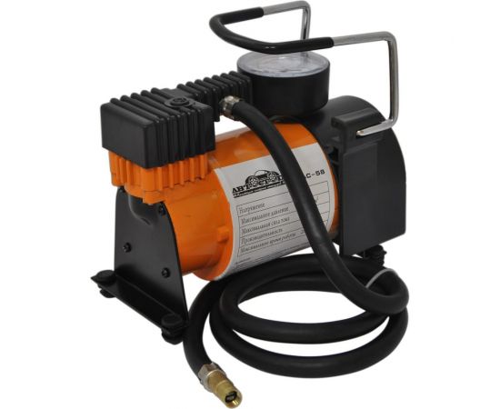 Поршневой компрессор АВТОСТОП 120W 35л/мин, 14А AC-58 – изображение 3