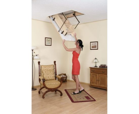 Чердачная лестница OMAN TERMO 60х110 см, h-280 см УТ000000059 – изображение 3