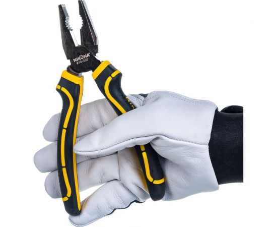 Комбинированные плоскогубцы NIKONA особой мощности 205мм 10-358 – изображение 3