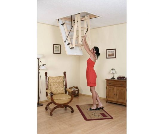 Чердачная лестница OMAN TERMO 60х110 см, h-280 см УТ000000059 – изображение 4