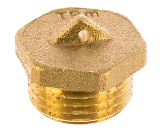 Заглушка в трубу Terma 1/2 латунь TRm 06309 42255 – изображение 4