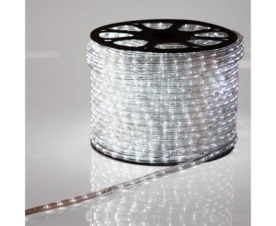 NEON-NIGHT Светодиодный гибкий шнур Дюралайт бухта 100м 24 LED/метр, цвет свечения: белый 121-125-4 – изображение 4