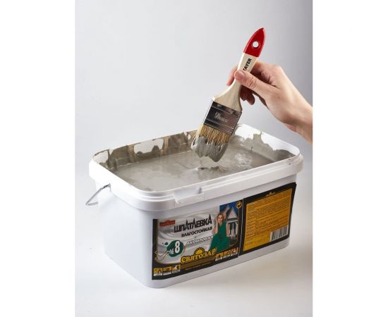 Фасадная шпатлевка Finlux Святозар - 8 влагоатмосферостойкая, готовая к применению, 3.5 кг 4603783204946 – изображение 5