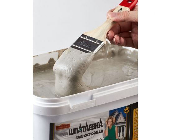 Фасадная шпатлевка Finlux Святозар - 8 влагоатмосферостойкая, готовая к применению, 3.5 кг 4603783204946 – изображение 6