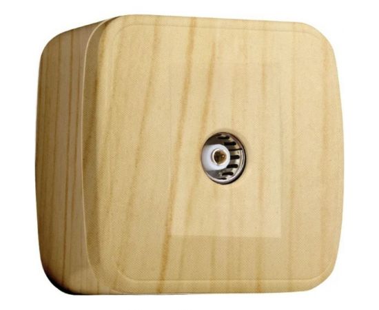 1-местная розетка EKF TV ОП Минск 75Ом 5-862МГц светлое дерево SQEGA00-027-30 