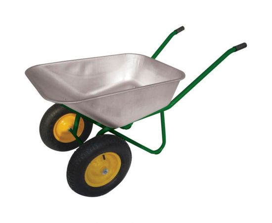 Строительная тачка с оцинкованным кузовом Park WB 100 л, грузоподъемность 300 кг 5302 186241 