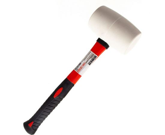 Киянка (белая, с фибергласовой ручкой 58мм) Biber 85417 тов-157934 