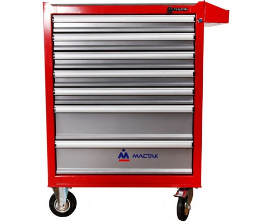 Инструментальная тележка МАСТАК ОПТИМА 7 полок, красная 521-07581MR 