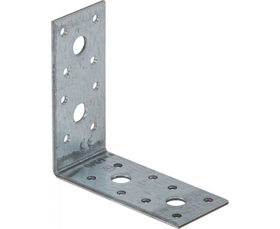 Крепежный прочный уголок VORMANN 90х90х40х2,5 мм, оцинкованный 70 929 000 