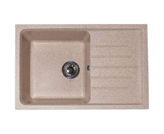 Кухонная мойка GranAlliance GA-41 песочный GA-41-302 