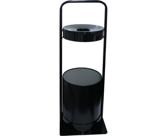 Уличная урна Титан Мета СЛП3-250 с пепельницей черный 4607078089713 