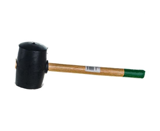 Киянка ON черная резина, деревянная, 450г 06-04-002 