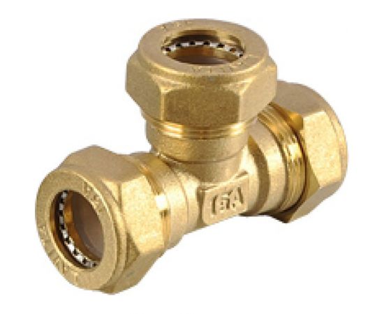 Тройник Lavita труба-труба-труба 3Т 25-25-25 