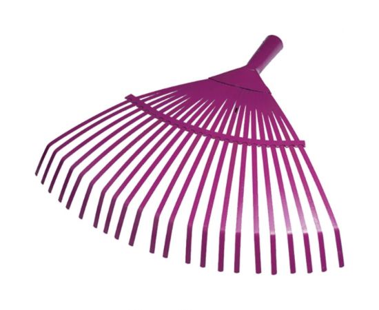 Веерные грабли РемоКолор, пластинчатые, металлическая основа, 20-ти зубые 66-1-102 