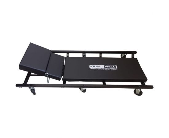 Подкатной лежак KraftWell с регулируемым подголовником KRWTR-A 